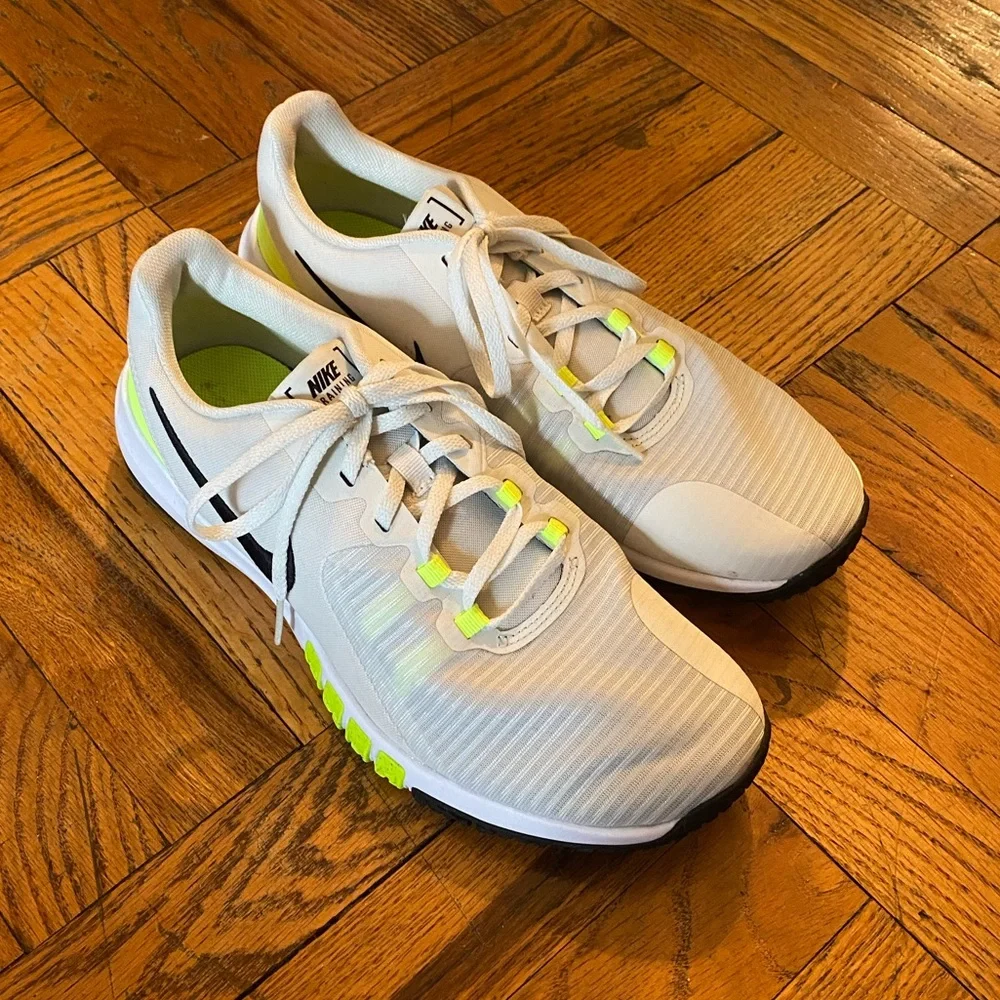 Nike Mens Flex Control Tr4 Cross Trainer Spruce Aura Volt CD0197 006 Size 10.5